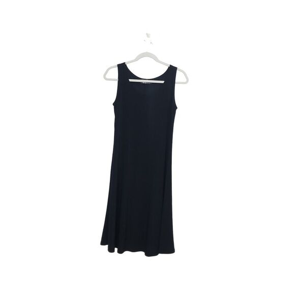 SYMPLI Canadian Black Sleeveless Pullover Swing Comfortable Dress - Picture 1 of 9